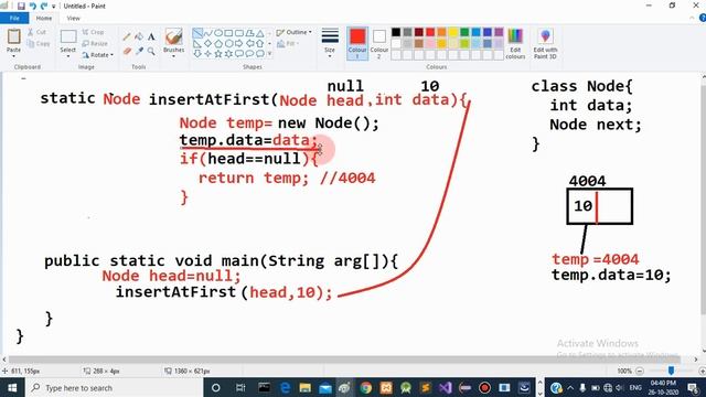 insert a Node At First in Singly LinkedList using Java in Marathi смотреть онлайн