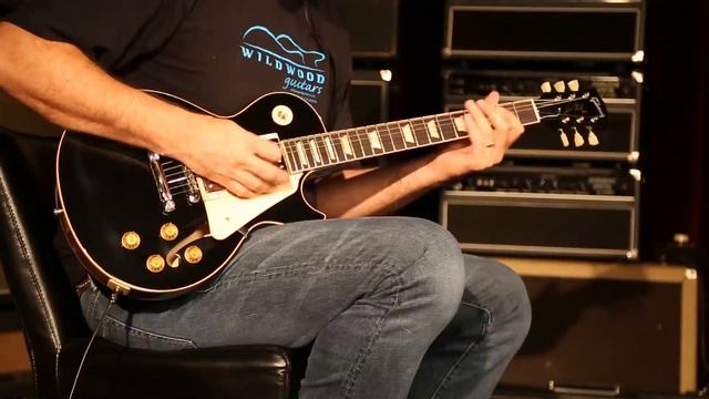 Gibson Custom Shop ES-Les Paul Black Top • SN: 11434727 смотреть онлайн