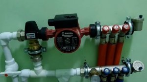 КОЛЛЕКТОР ДЛЯ ТЁПЛОГО ПОЛА С ТЕРМОРЕГУЛЯТОРОМ ИЗ НЕДОРОГИХ МАТЕРИАЛОВ СВОИМИ РУКАМИ.