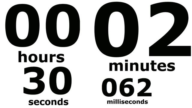 CLOCK 5 minutes = 300 seconds = 300000 milliseconds, Full HD 60fps, no audio, vHmsmc2i смотреть онлайн