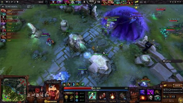 Rave vs Na'Vi Highlights | Dota 2 Asia Championship 2015 смотреть онлайн