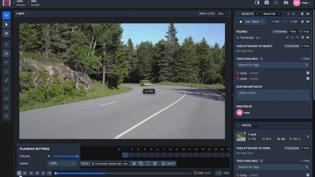 Video annotation tool with AI object tracking смотреть онлайн