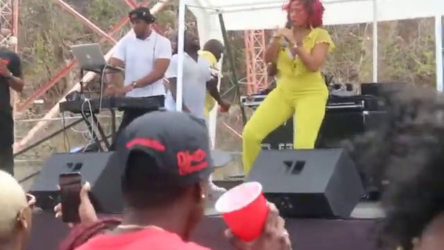 Alison Hinds LIVE at Soak it Good St Thomas (pt 1) смотреть онлайн