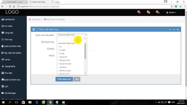 Website quản lý bán hàng bằng PHP | Laravel | MVC | [ Share project ] смотреть онлайн