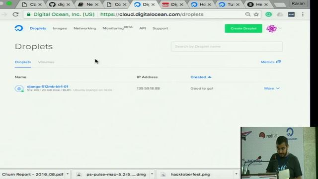 Python on cloud Digital Ocean by Karan MV 20:31 смотреть онлайн