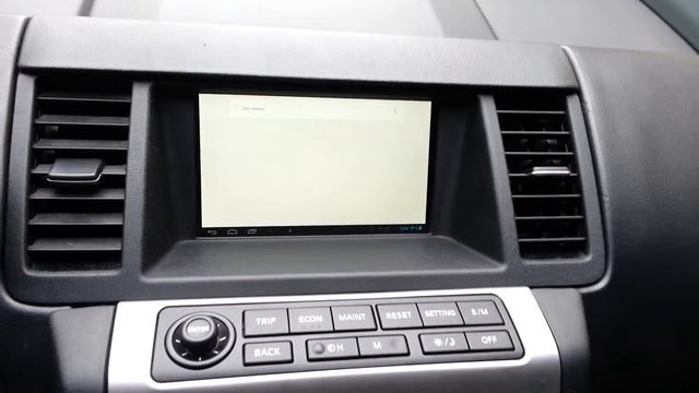 Nssan Murano and Nexus 7. Кнопки под дисплеем смотреть онлайн