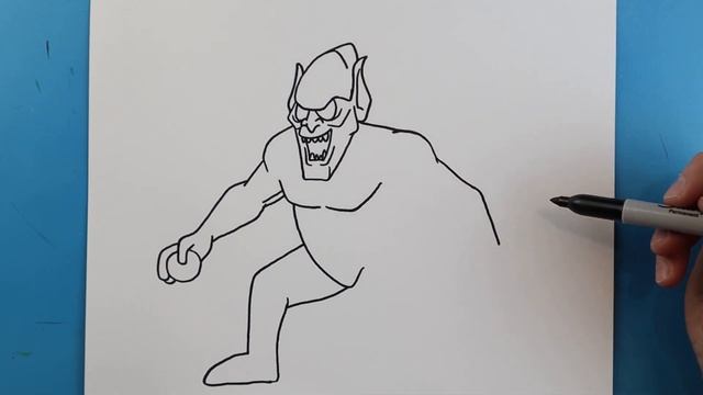 How to Draw the GREEN GOBLIN смотреть онлайн