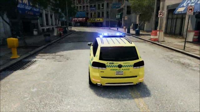 GTAIV VW Touareg R50 Medical Assistant смотреть онлайн