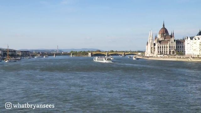 The Danube From The Szechenyi Chain Bridge, Budapest
