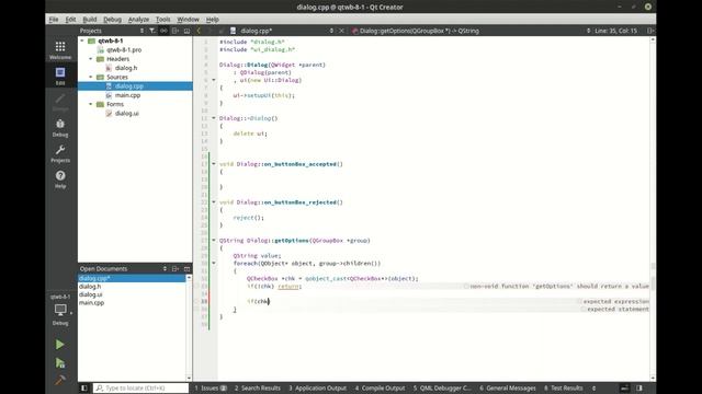 Naming UI Elements - Udemy Preview - Qt Widgets for Beginners смотреть онлайн