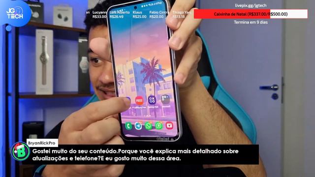 🚨Samsung VIP Melhorou? One UI 6 pro A54 Quando? | #BatePapo смотреть онлайн