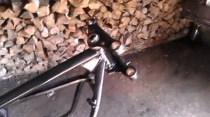 Сборка передней вилки урала