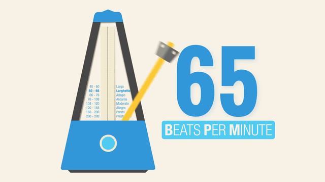 65 BPM Metronome | The BLuetiFuLL MeTRoNoME