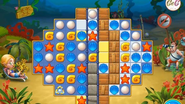 Fishdom: Deep Dive level 571 Walkthrough смотреть онлайн