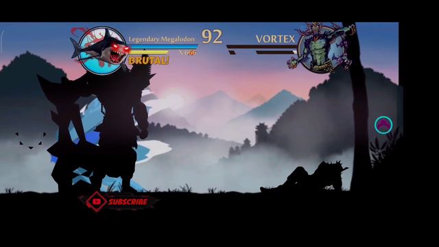 Shadow Fight 2 Legendary Megalodon Vs All Bosses Most Epic Video смотреть онлайн