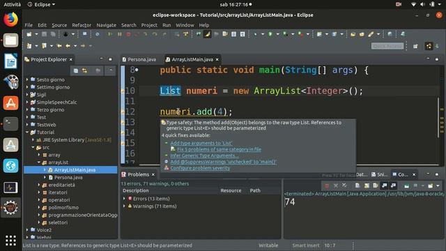 Java 17 ArrayList смотреть онлайн