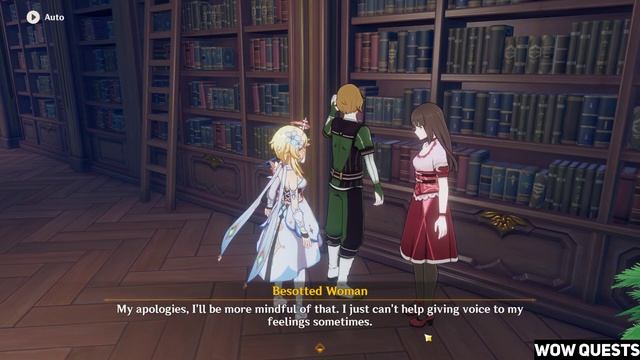 Quiet please this is a library! Genshin Impact Quest смотреть онлайн