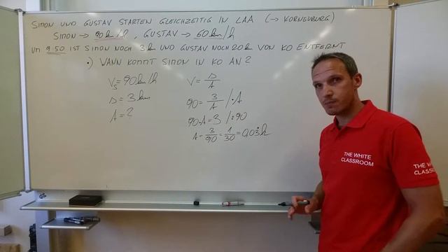 RECHNEN mit GESCHWINDIGKEIT (km/h und m/s) - ANWENDUNGSBEISPIEL (Simon und Gustav) - Teil 5 смотреть онлайн