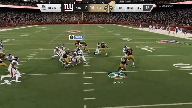 Madden 20 Football Sim wildcat formation can hold field goal block смотреть онлайн