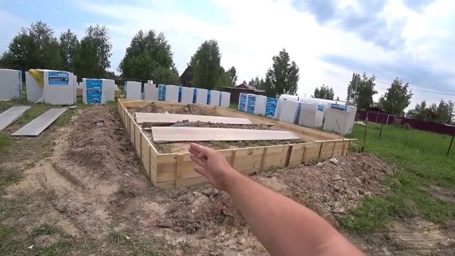ТАКОЙ ФУНДАМЕНТ НИКТО НЕ ДЕЛАЛ / ЛЕНТОЧНЫЙ ФУНДАМЕНТ СВОИМИ РУКАМИ В ДВА ЭТАПА, ФУНДАМЕНТ ДЛЯ ДОМА