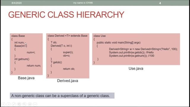 Generics in Java | #10 | Generic Type Inheritance in Java | Generic Class Hierarchies in Java смотреть онлайн