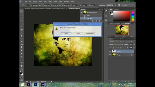 Adobe Photoshop CC & Adobe Photoshop CS-Photoshop Tutorial смотреть онлайн