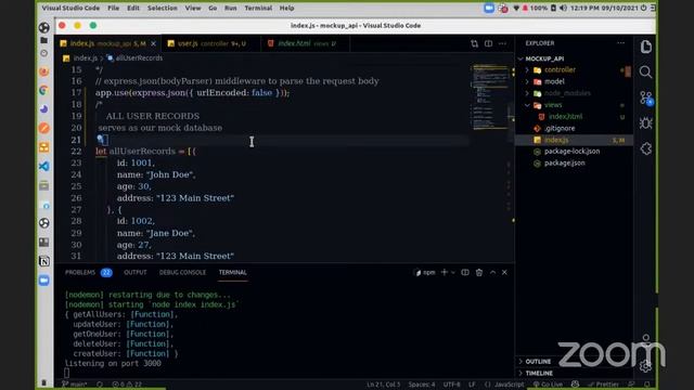 6. Modules in NodeJs: KodeCamp Training Session смотреть онлайн