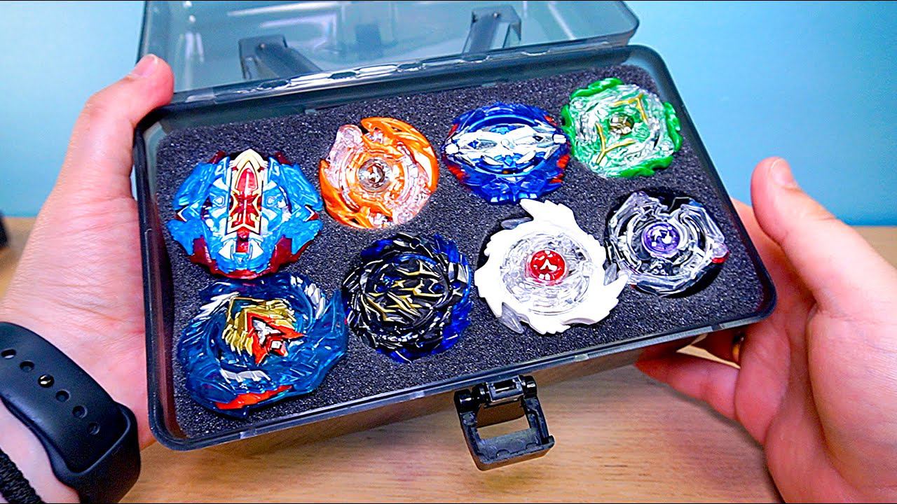 Набор Бейблейд волчки в сундуке ЭТО АНЛОГ или настоящий Beyblade смотреть онлайн