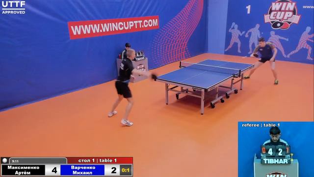 Максименко Артём Варченко Михаил Турнир Восток 1 WINCUP 21.04.21 Прямая трансляция Зал1 смотреть онлайн