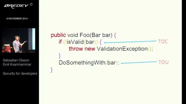 Øredev 2014 - Security For Developers смотреть онлайн