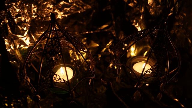 8К | 4K Сверкающие зонты | 8K Ultra HD | Горящая свеча | Burning candle | Relaxation | Chill out |4 смотреть онлайн