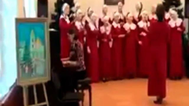 Поздравление с Рождеством от вокального коллектива "Омофор" смотреть онлайн