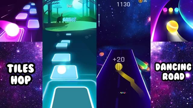 Tiles Hop: EDM Rush Vs Dancing Road | Top 5 TheFatRat Songs
