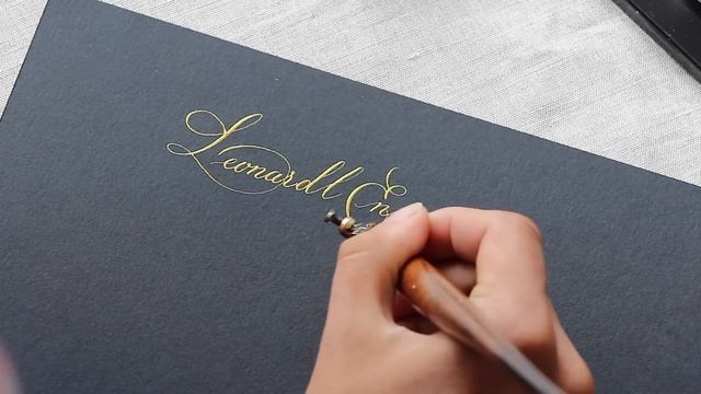 Calligraphy. Leonardt England смотреть онлайн