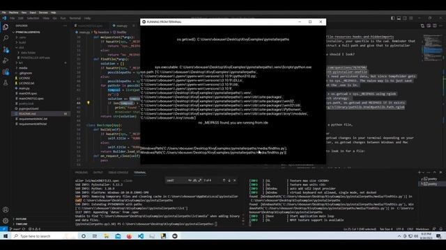 Kivy Pyinstaller packaging path problems смотреть онлайн
