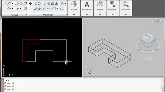 Autocad. Practica puntos de vista M1 C1 смотреть онлайн