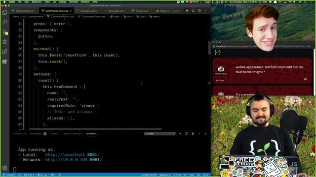 Part 4 - Building a Twitch Bot with tmi.js maintainer Alca - Node.js / Express / tmi.js / Vue.js смотреть онлайн