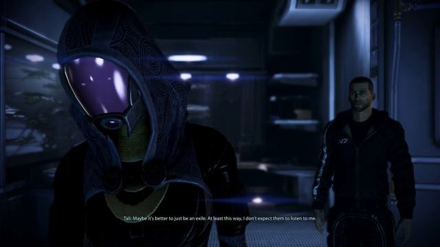 Mass Effect 3: Tali Romance #3: Talking in private (Exile v1) смотреть онлайн