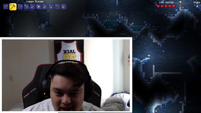 Terraria but it's raining BOMBS... смотреть онлайн
