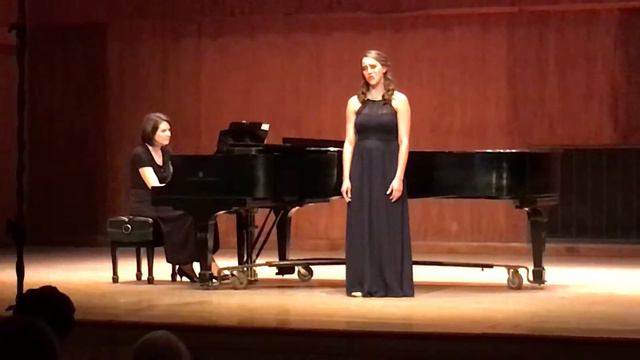 "Mandoline" by Gabriel Fauré (Abby Coggins, Junior Recital) смотреть онлайн