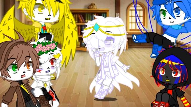 Dreamswap react to Nightmare Au||not original||Undertale Au||My Au смотреть онлайн