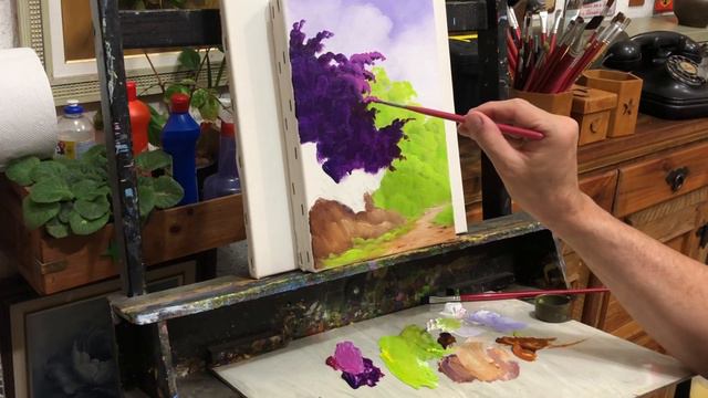 PINTURA DE PAISAGEM COMPLETA PARA INICIANTES COM EDUARDO MECENERO смотреть онлайн