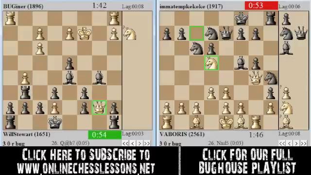 BugHouse Chess - Video #14 - Chess Variants - NM Stewart, FM Gulamali смотреть онлайн