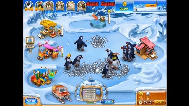 Farm Frenzy 3 Ice Age (level 21) only GOLD Веселая ферма 3 Ледниковый период (уровень 21) Золото смотреть онлайн