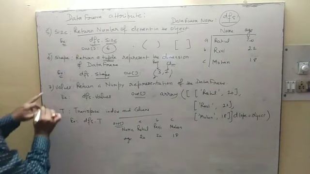 Python | DataFrame attribute part 2 | class 12 IP смотреть онлайн