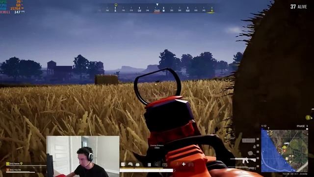 We ran through this lobby in PUBG... смотреть онлайн