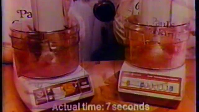 1978 GE Food Processor "Paul's Cooking School" TV Commercial смотреть онлайн