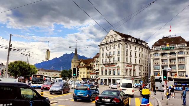 Швейцария. Люцерн. Релакс | Switzerland. Lucerne. Relaxing music смотреть онлайн