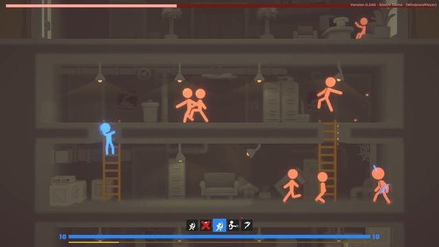 Драка стикменов! Stick It To The Stickman - Эволюция бойца стикмена