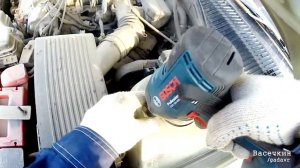 Аккумуляторный гайковёрт Bosch GDS 18V-400, колёсные гайки и... подвеска